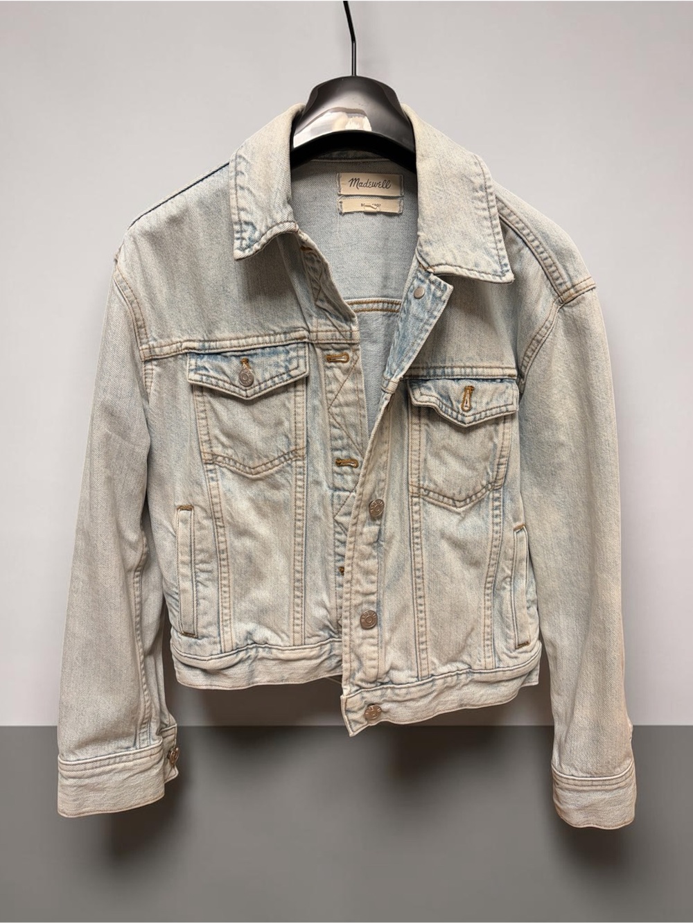 Madewell Faded Light Blue Denim Jacket